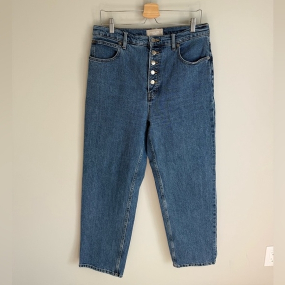 Everlane the Way High Jeans high Rise Blue Women's Jeans - Picture 9 of 11